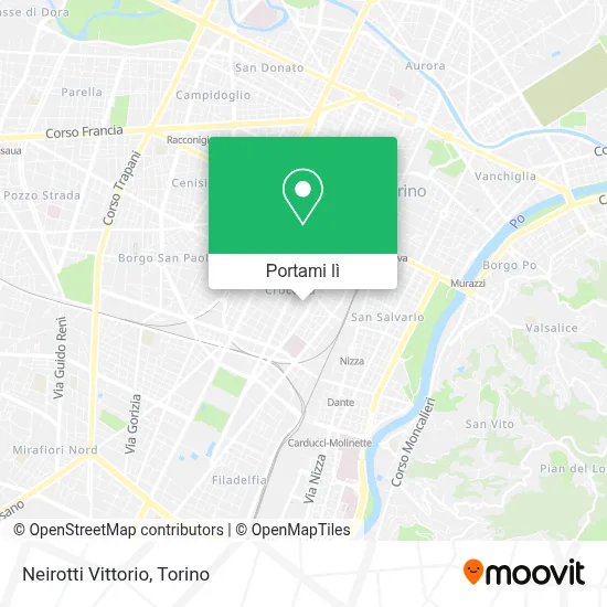 Mappa Neirotti Vittorio