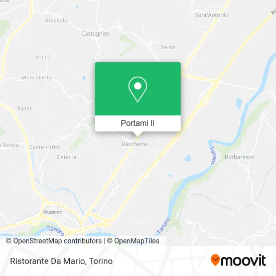 Mappa Ristorante Da Mario