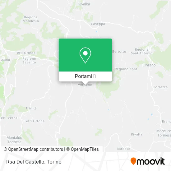 Mappa Rsa Del Castello