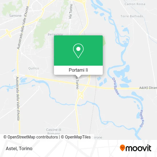 Mappa Astel