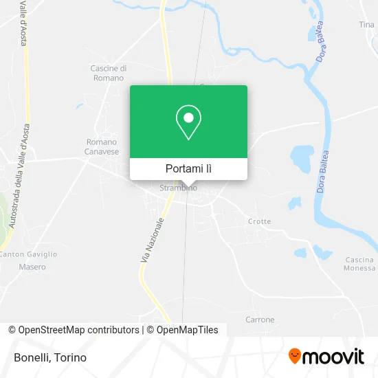 Mappa Bonelli