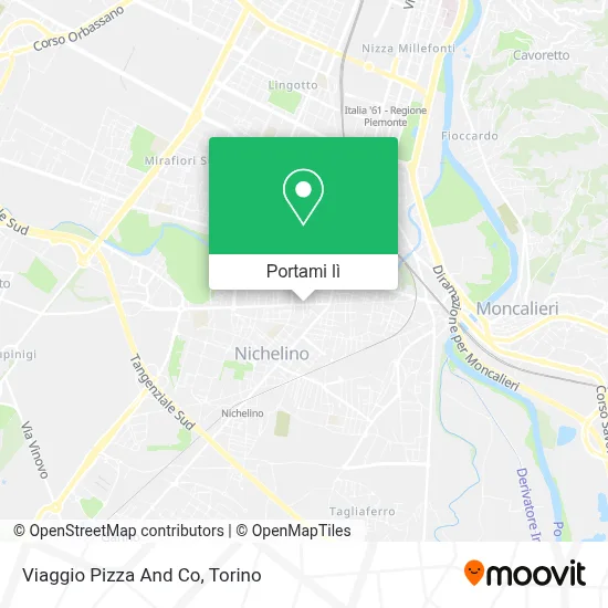 Mappa Viaggio Pizza And Co