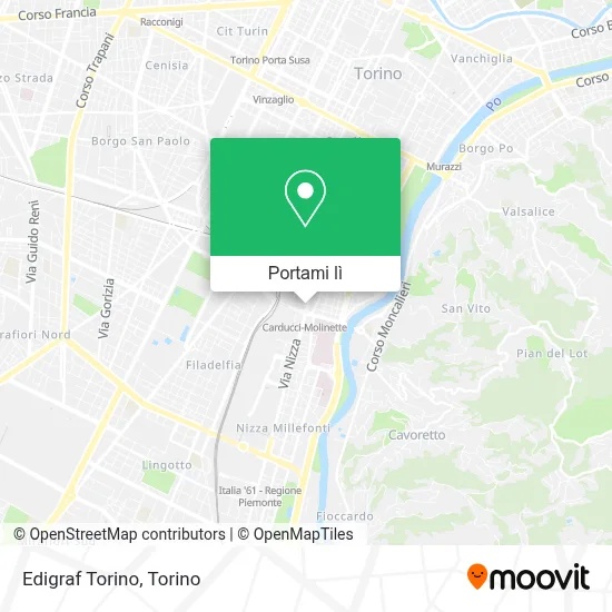 Mappa Edigraf Torino