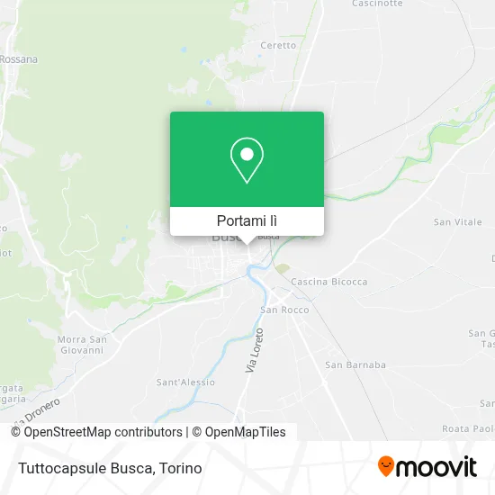 Mappa Tuttocapsule Busca