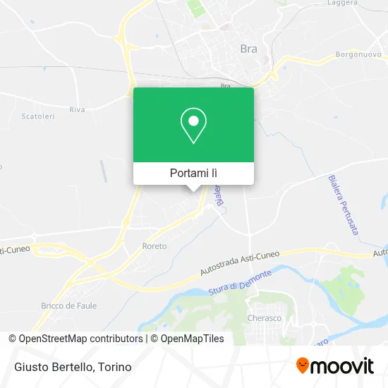 Mappa Giusto Bertello