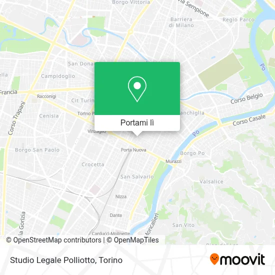 Mappa Studio Legale Polliotto