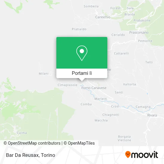 Mappa Bar Da Reusax