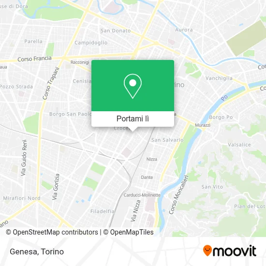 Mappa Genesa