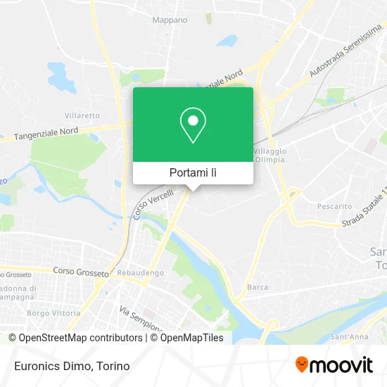 Mappa Euronics Dimo