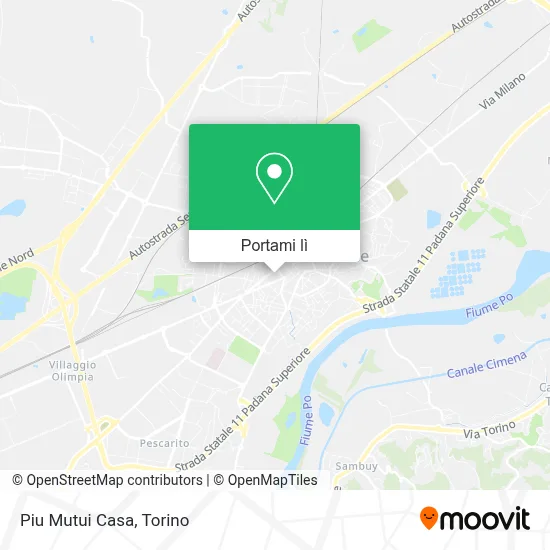 Mappa Piu Mutui Casa