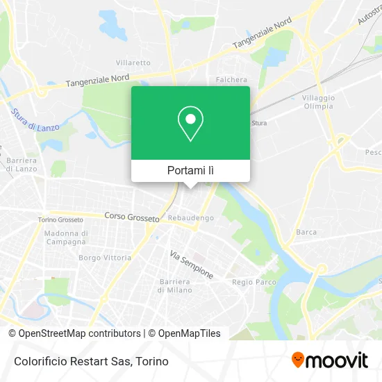 Mappa Colorificio Restart Sas