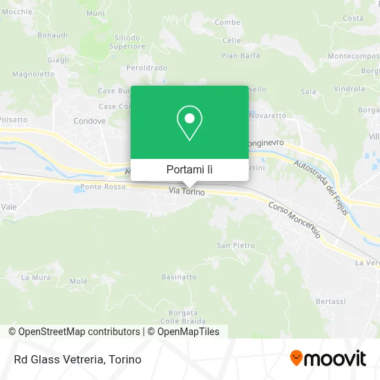 Mappa Rd Glass Vetreria
