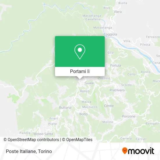 Mappa Poste Italiane