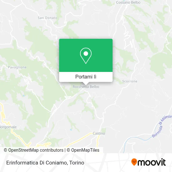Mappa Erinformatica Di Coniamo