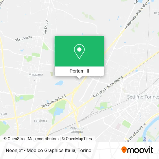 Mappa Neonjet - Modico Graphics Italia