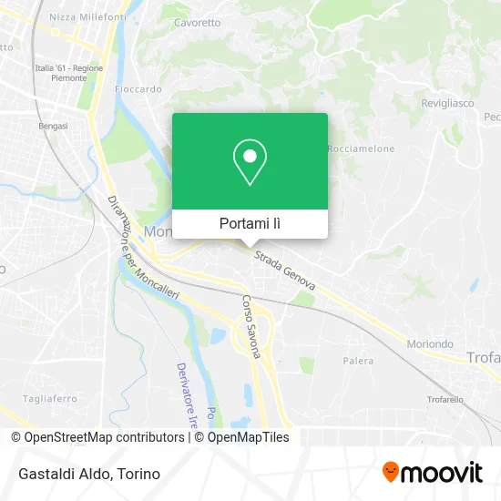 Mappa Gastaldi Aldo