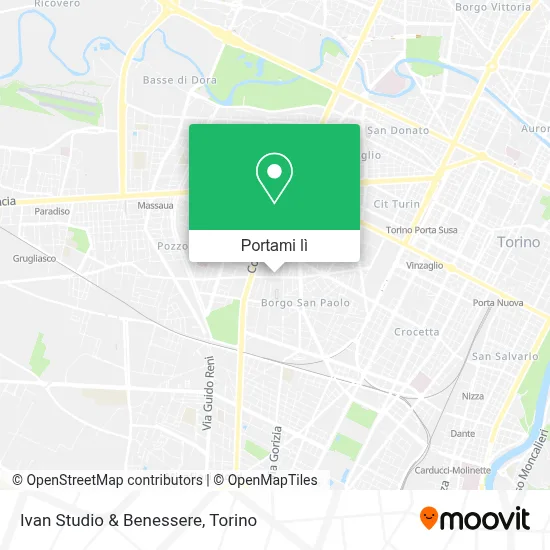 Mappa Ivan Studio & Benessere