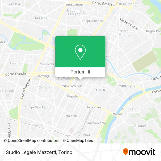 Mappa Studio Legale Mazzetti