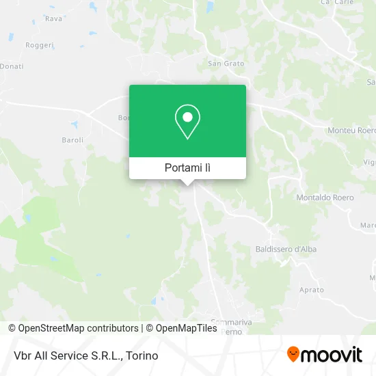 Mappa Vbr All Service S.R.L.
