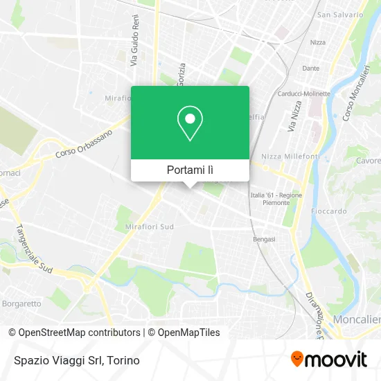 Mappa Spazio Viaggi Srl
