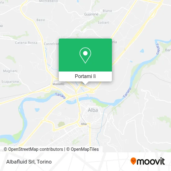 Mappa Albafluid Srl