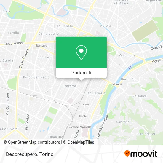 Mappa Decorecupero