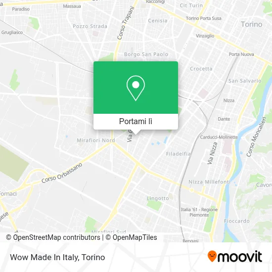 Mappa Wow Made In Italy