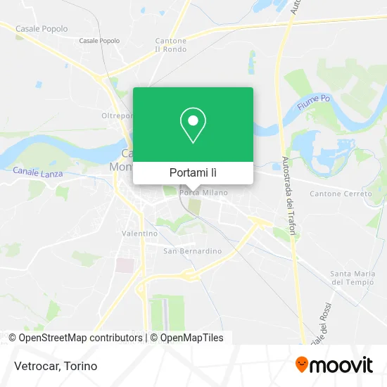 Mappa Vetrocar
