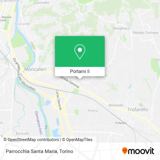 Mappa Parrocchia Santa Maria