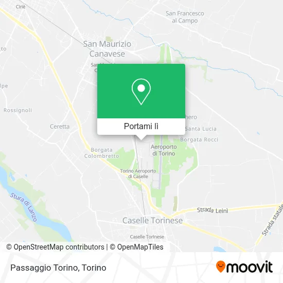Mappa Passaggio Torino