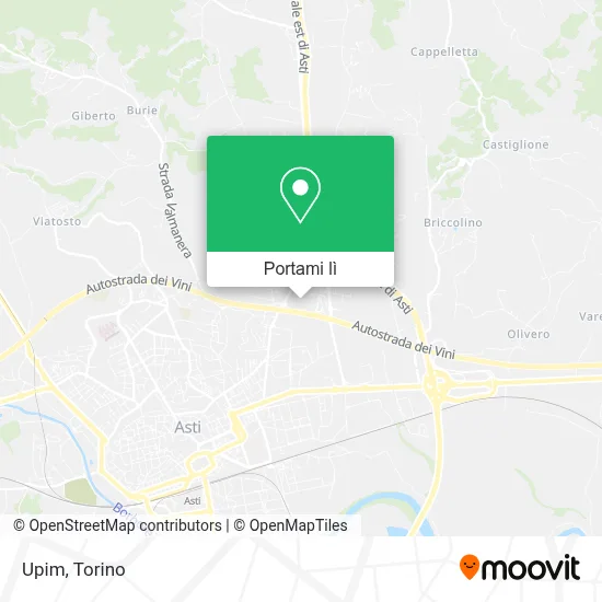 Mappa Upim