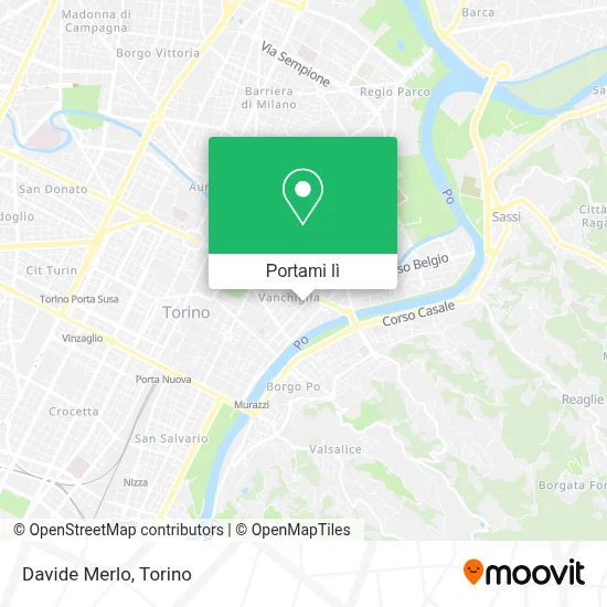 Mappa Davide Merlo