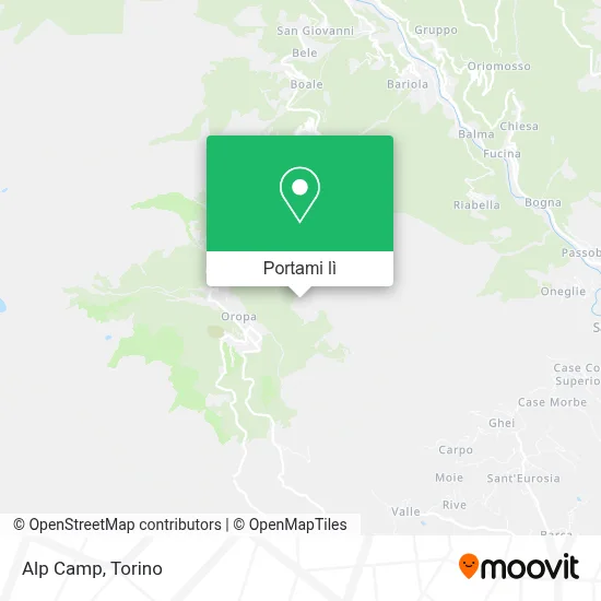 Mappa Alp Camp