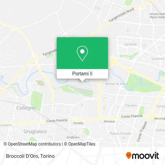 Mappa Broccoli D'Oro