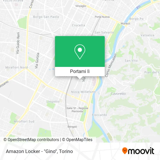 Mappa Amazon Locker - "Gino"