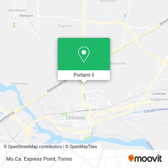 Mappa Mo.Ca. Express Point