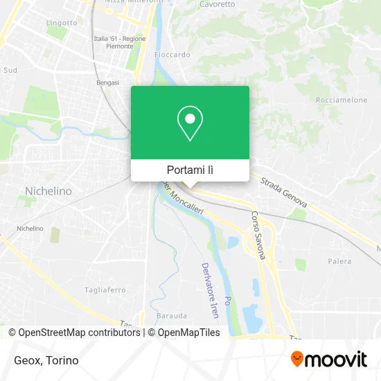 Mappa Geox