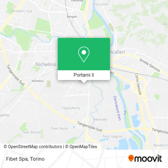 Mappa Fibet Spa
