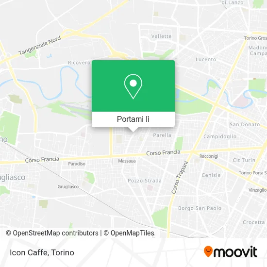 Mappa Icon Caffe