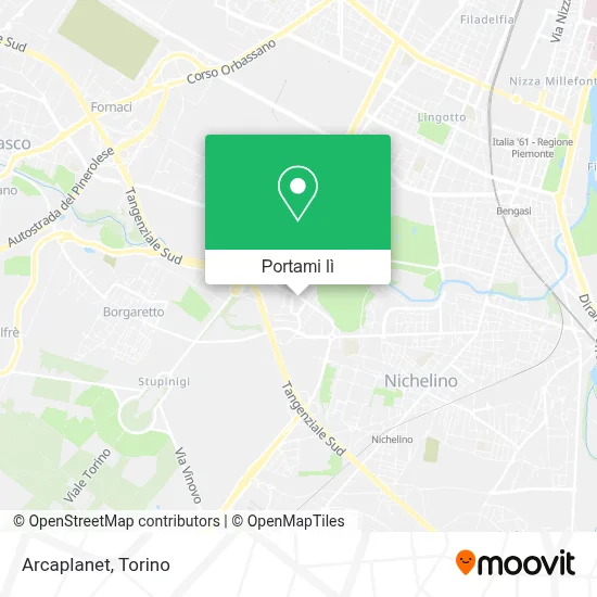 Mappa Arcaplanet