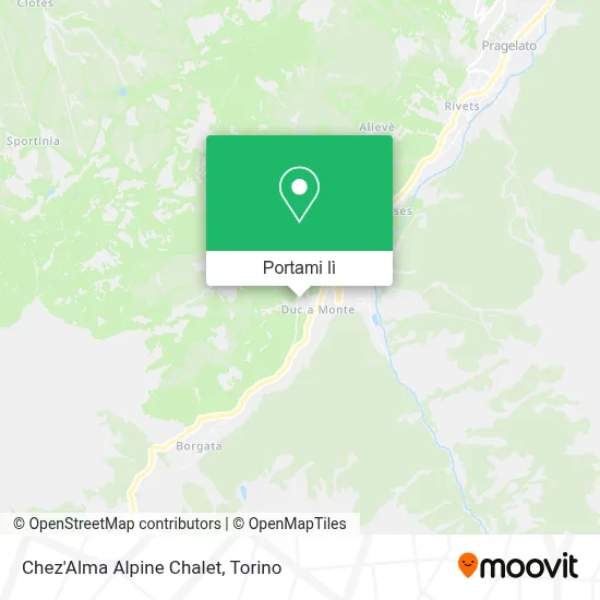 Mappa Chez'Alma Alpine Chalet