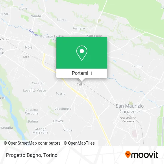 Mappa Progetto Bagno