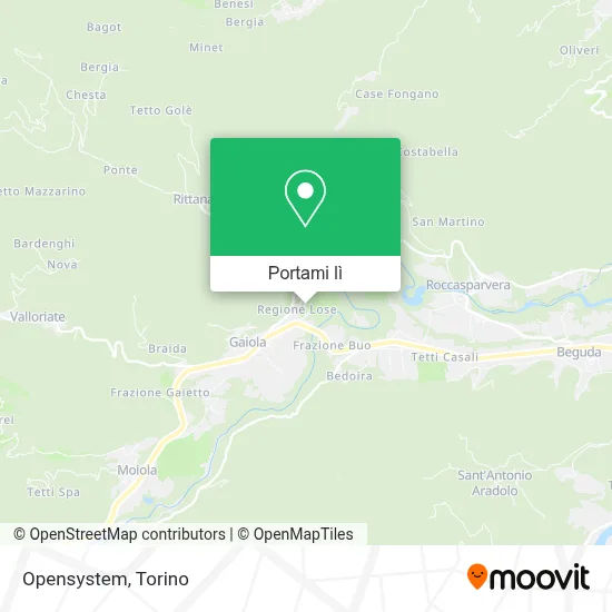Mappa Opensystem