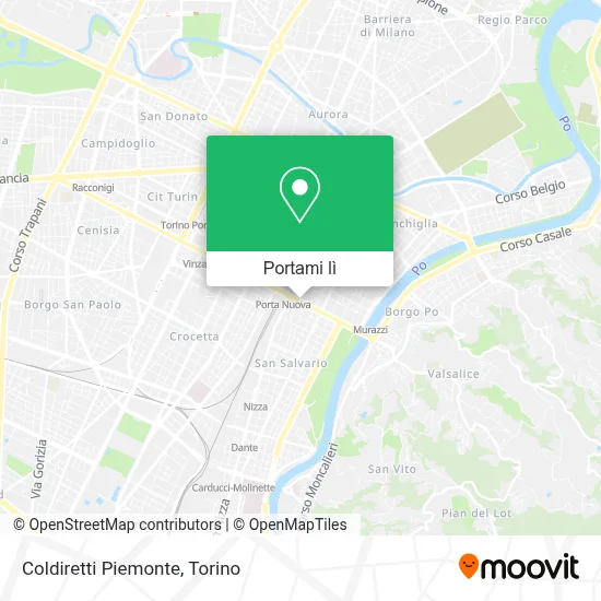 Mappa Coldiretti Piemonte