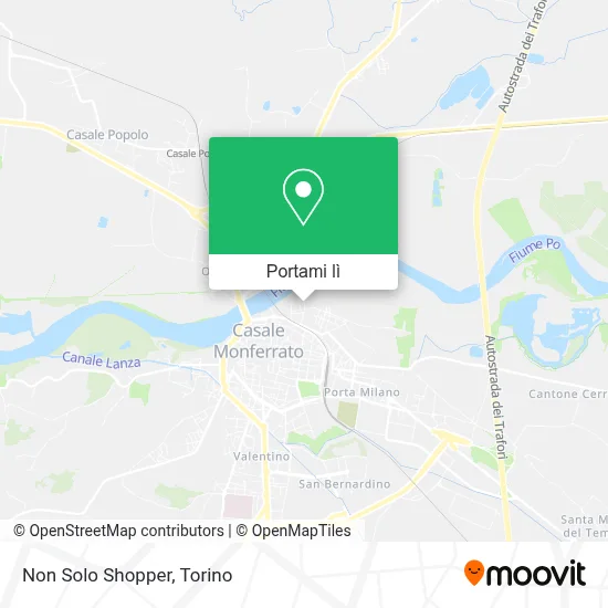 Mappa Non Solo Shopper