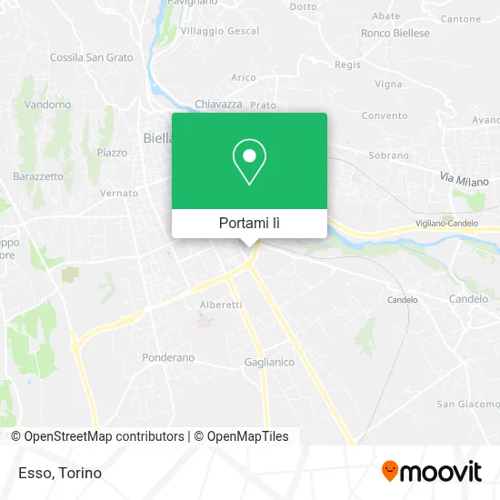 Mappa Esso
