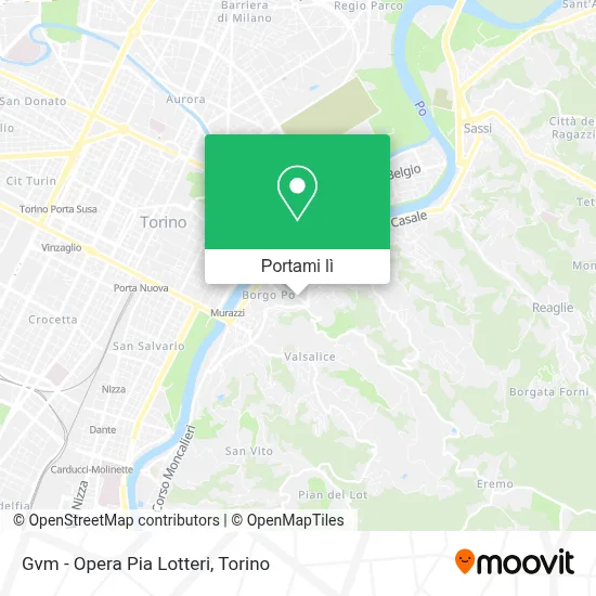 Mappa Gvm - Opera Pia Lotteri