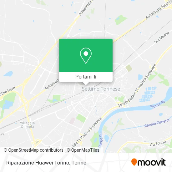 Mappa Riparazione Huawei Torino