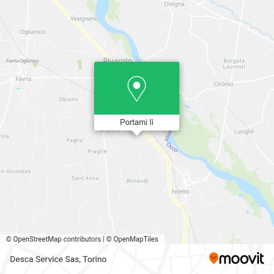 Mappa Desca Service Sas