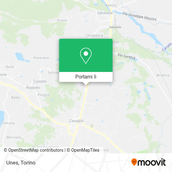 Mappa Unes